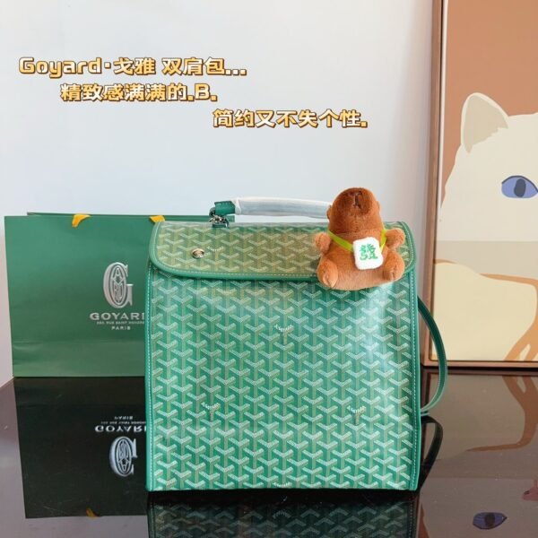 GYD Anjou PM Green GYDine Canvas - Bag