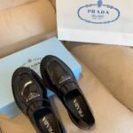 PR Brushed Leather Loafers – Shoes