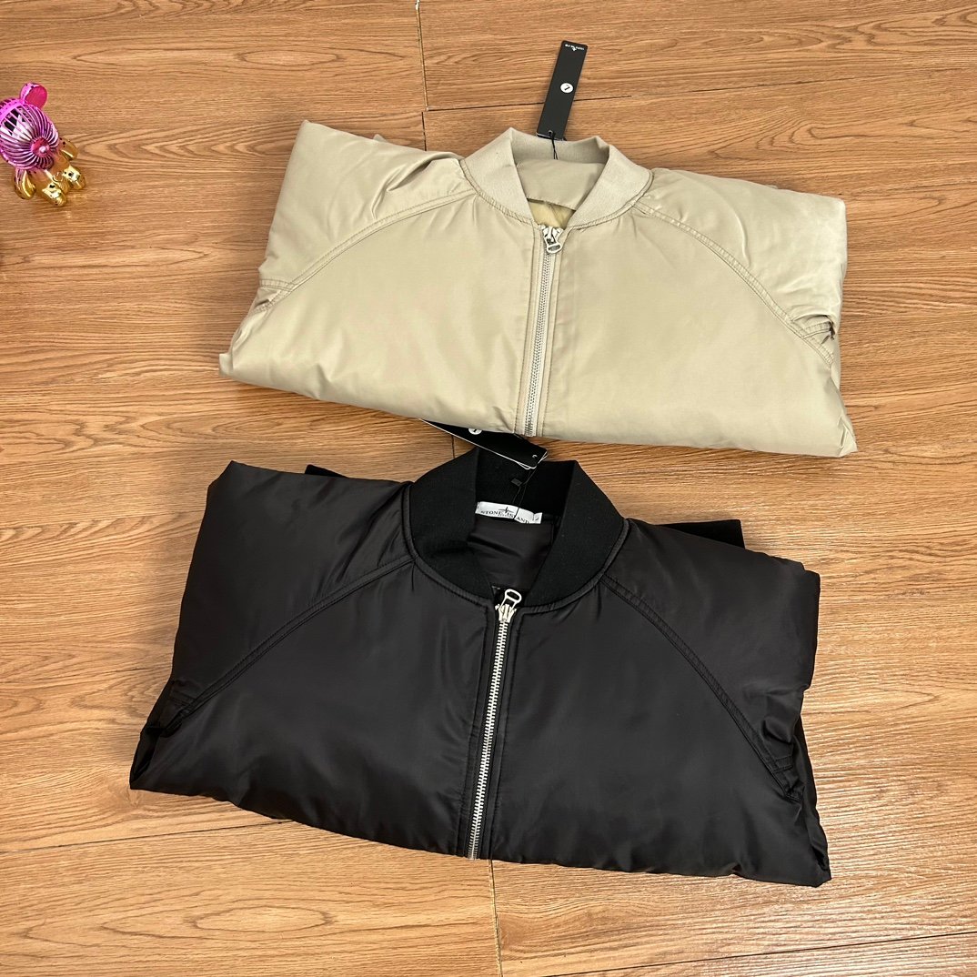 SI Ghost Piece Bomber Jacket Black/Beige - Jacket - Image 5