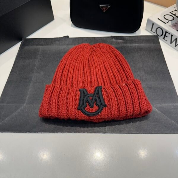 MCL Logo Beanie Red Knit - Hat