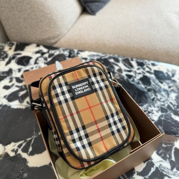 BBR Vintage Check Camera Bag - Bag