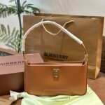 BBR TB Bag Black/Tan Leather – Borsa
