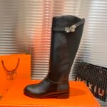 HM Jumping Boots Black Leather – Boots