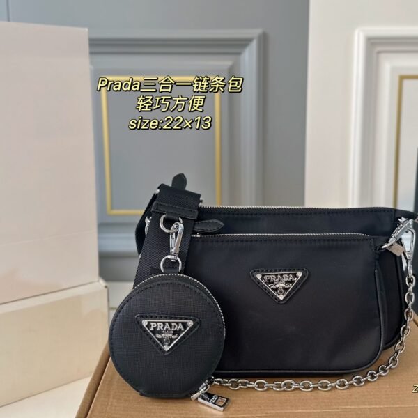 PR Re-Edition 2005 Black Nylon - Bag