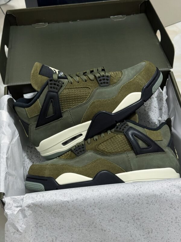 NK Air Jordan 4 Retro SE – Baskets – Vert