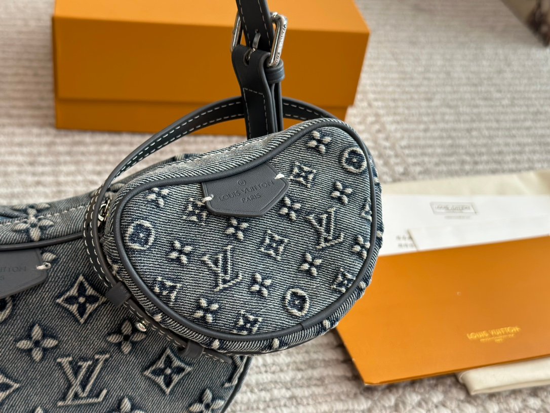LV Multi Pochette Accessoires Monogram Denim - Bag - Image 2