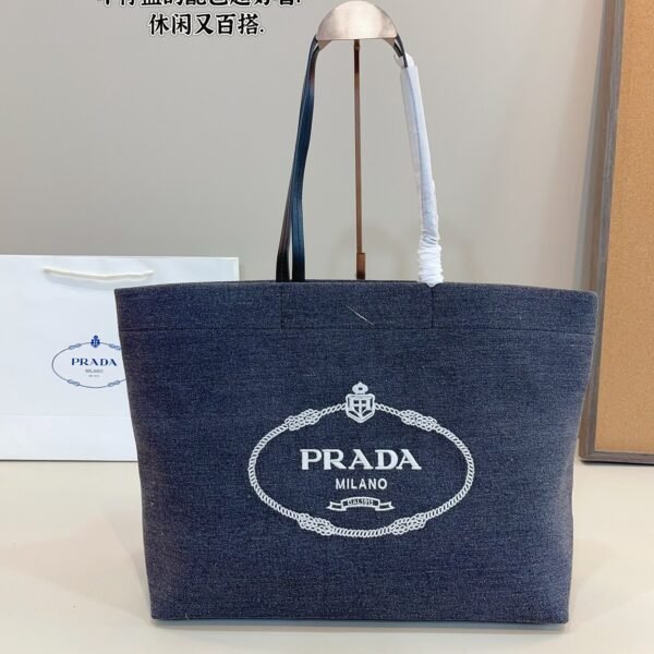 PR Symbole Denim Tote - Bag