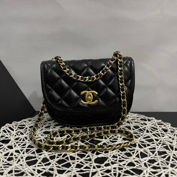 CC Classic Flap Mini Black Caviar - Bag
