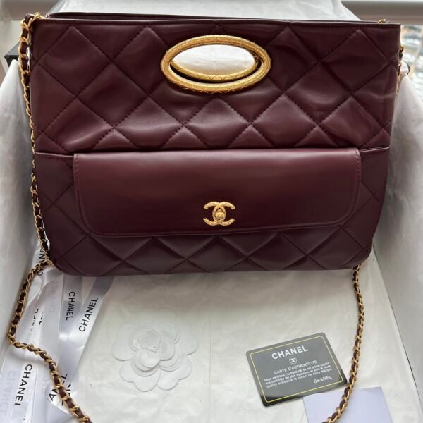 CC 22 Bag Burgundy Leather - Bag
