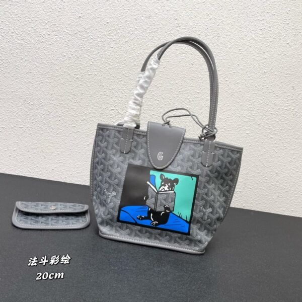 GYD Anjou Mini 20cm Grey Monogram - Bag