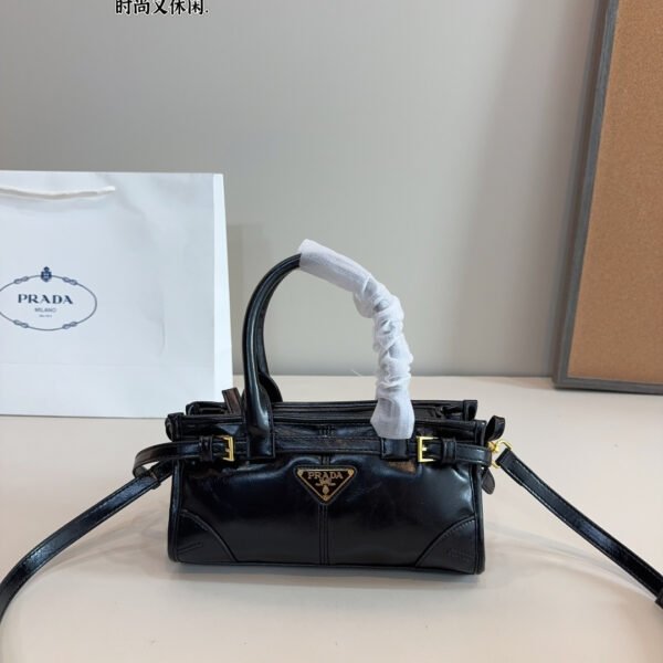 PR Cleo Mini Black Leather - Bag