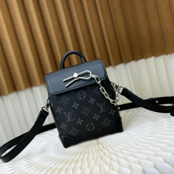 LV Palm Springs Mini Monogram Eclipse - Backpack