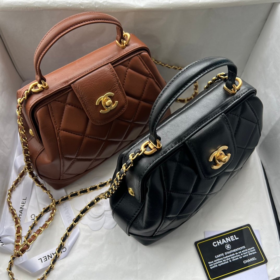 CC Coco Handle Quilted Leather - Bag - Image 2