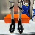 HM Jumping Boots Black/Canvas – Stivali