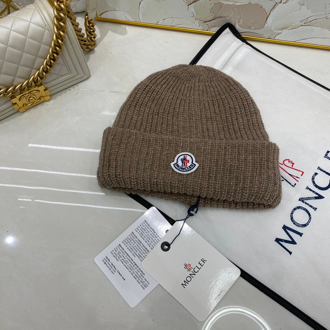 MCL Ribbed Wool Beanie Various Colors - Hat - Image 4