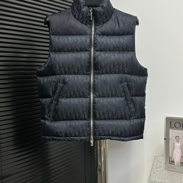 CD Oblique Puffer Vest - Vest