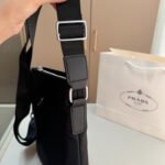 PR Nylon Messenger Black Nylon – Bag