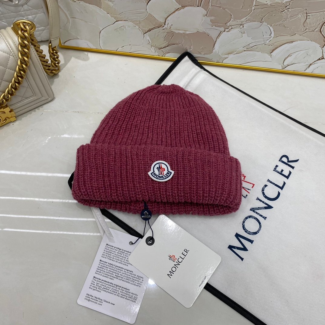 MCL Ribbed Wool Beanie Various Colors - Hat - Image 2