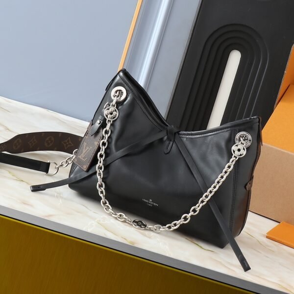 LV CarryAll BB Black Leather - Bag