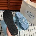 PR Woven Raffia Slides – Slide – Rosso