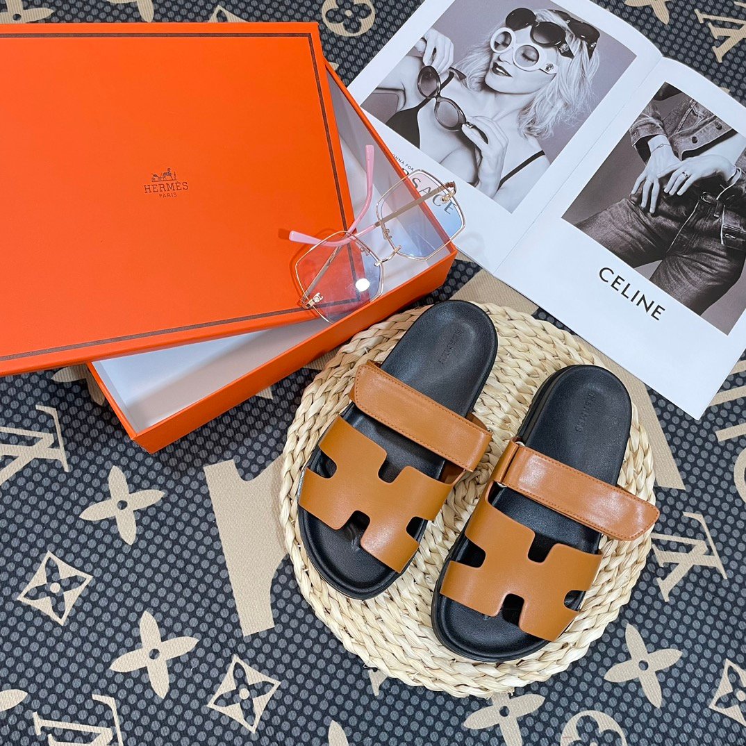 HM Oran Sandals Tan Leather - Sandals - Image 2