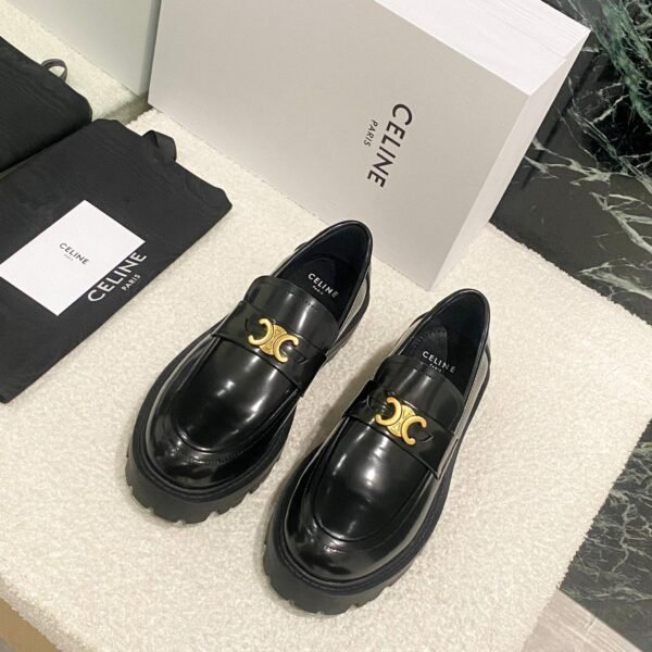 CEL Triomphe Loafer Black Leather - Shoes