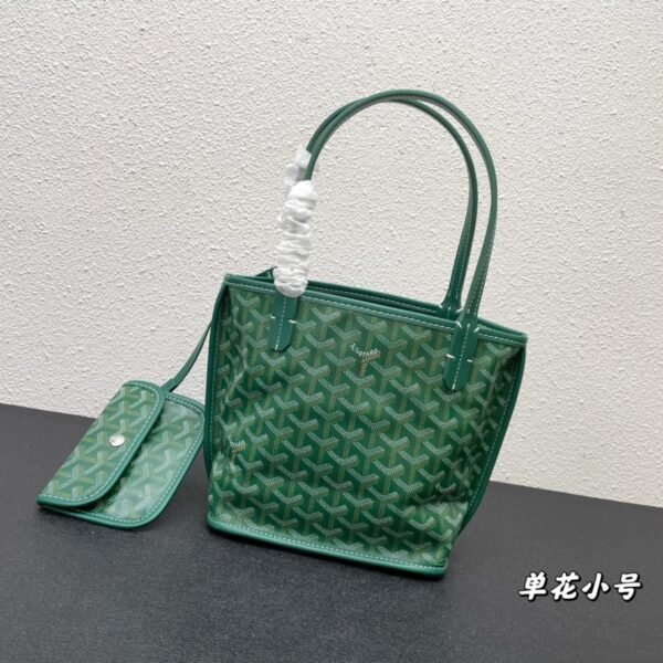 GYD Saint Louis PM Green GYDine Canvas - Bag