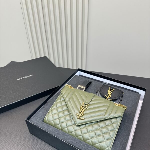 YSL Envelope Chain Wallet - Bag