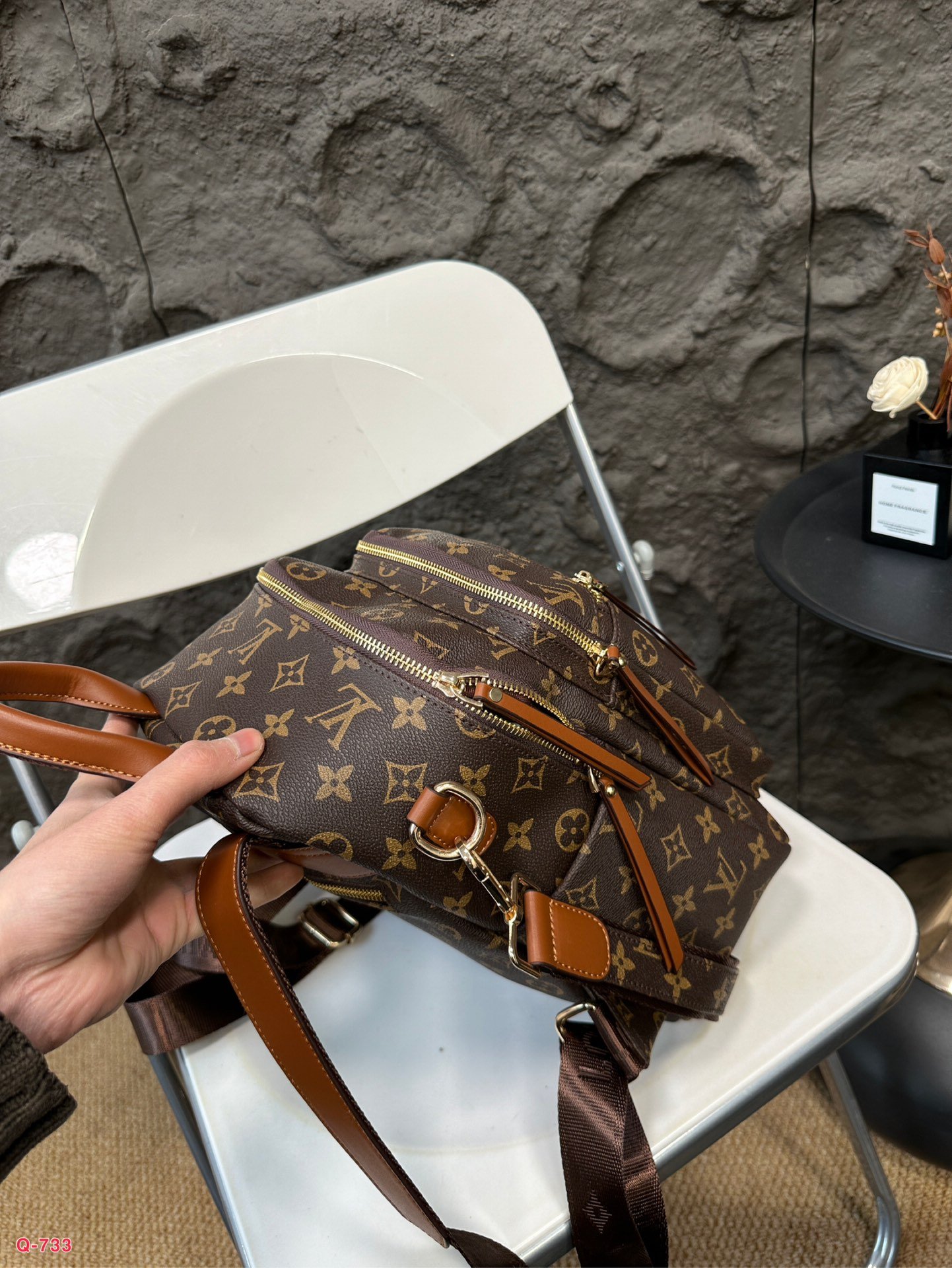 LV Palm Springs Mini Monogram - Bag - Image 7