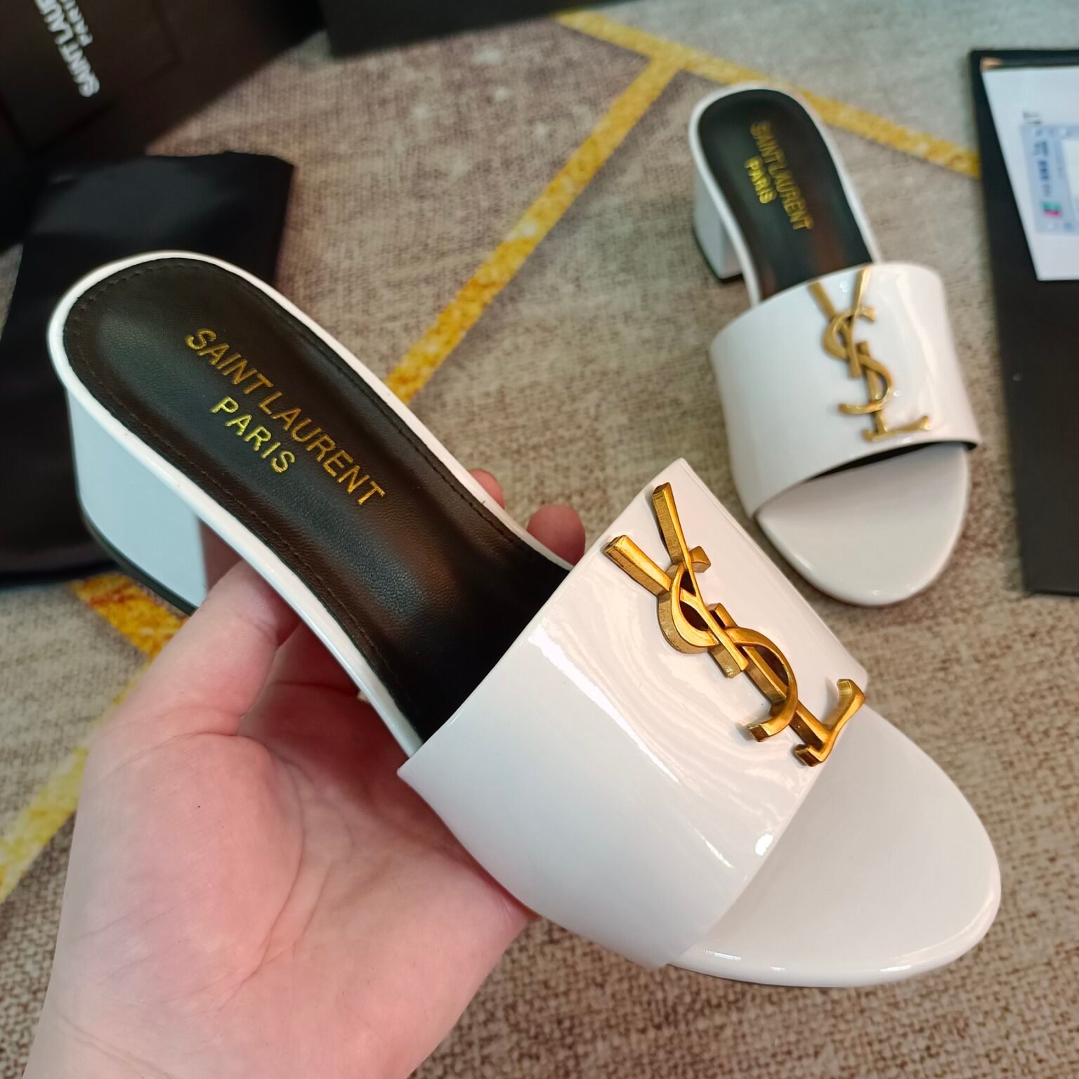 YSL Cassandra – Sandals — 5