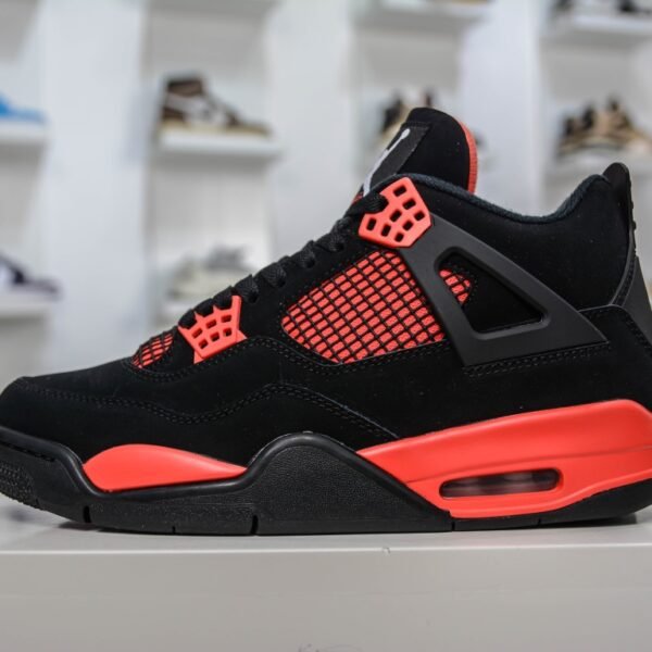 NK Air Jordan 4 Retro Red Thunder - Sneakers