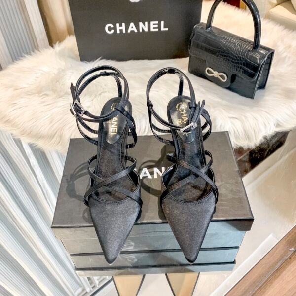 CC Slingback Pointed Toe Heels - Heels