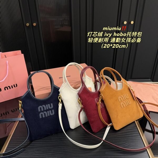 MIU Ivy Hobo Corduroy - Bag