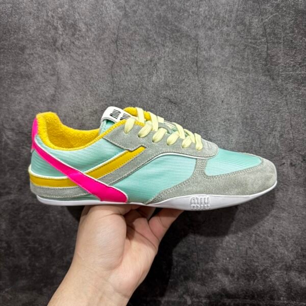 UGG LA Cloud Low Mint/Yellow - Sneakers