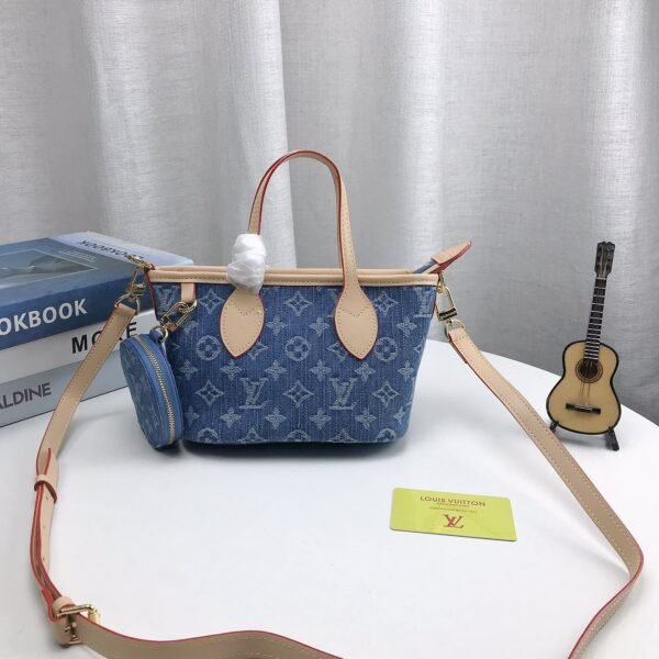 LV Speedy Bandoulière 20 Denim Monogram - Bag