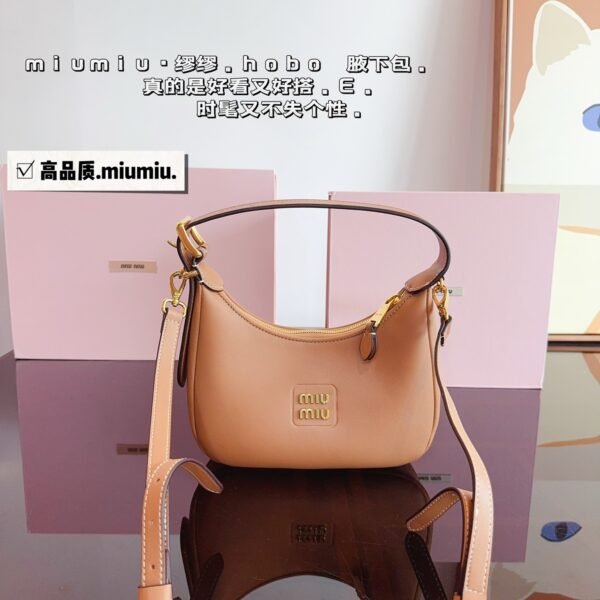 MIU Wander Hobo Leather - Bag