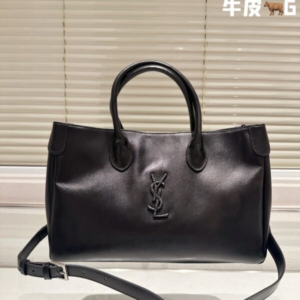 YSL Sac De Jour Small Black Leather - Bag