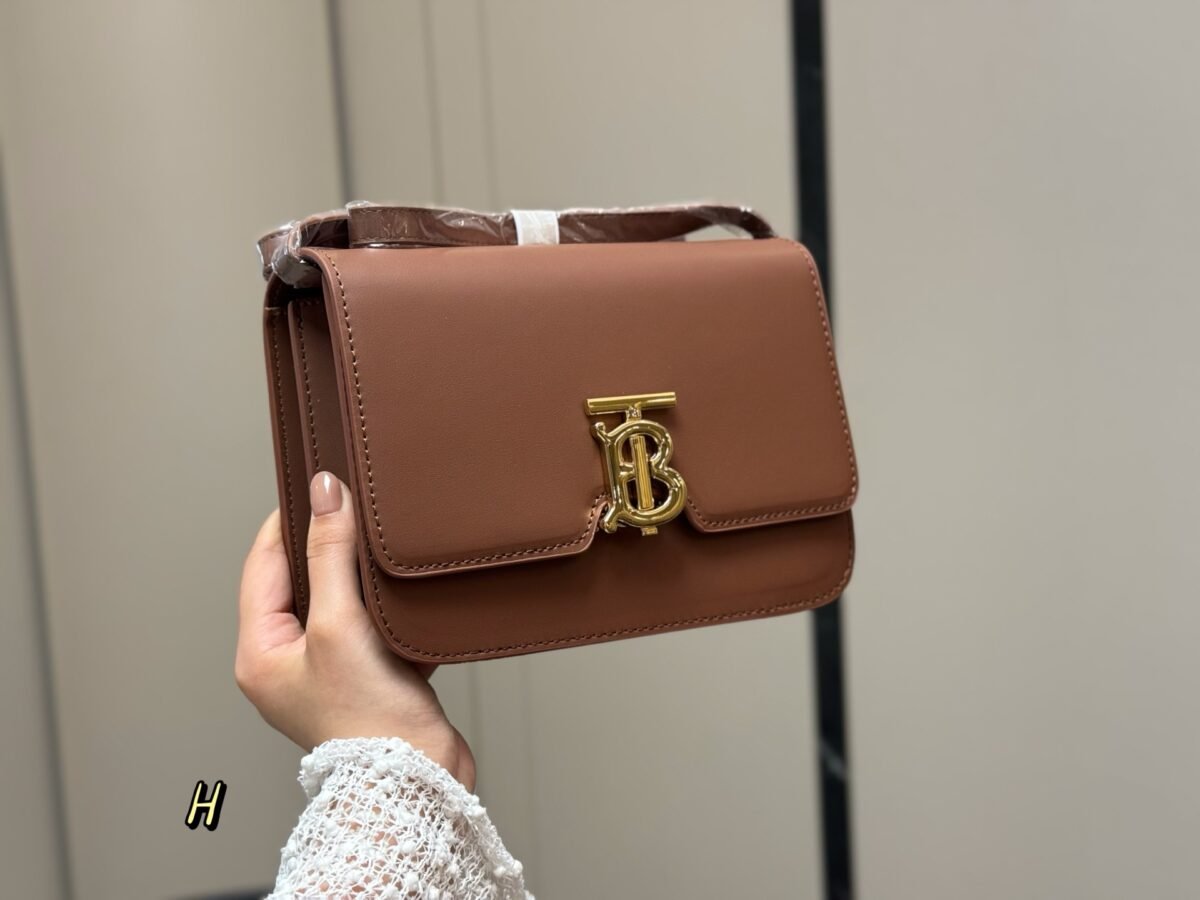BBR TB Bag Tan Leather – Bag – Red — 9