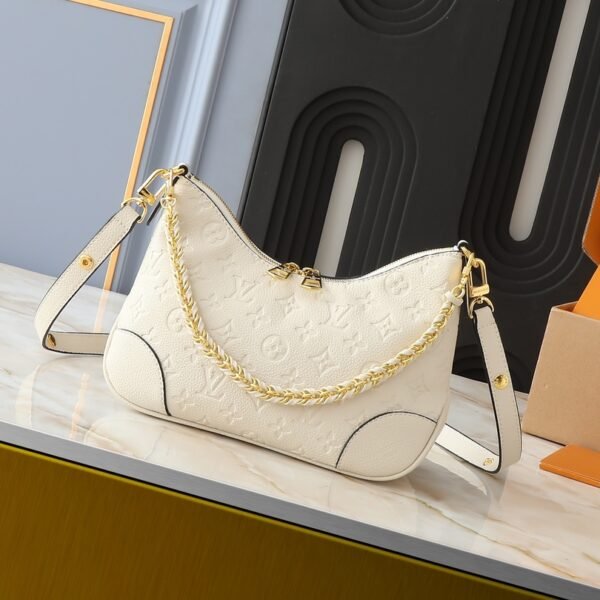 LV Loop Cream Monogram Empreinte Leather - Bag