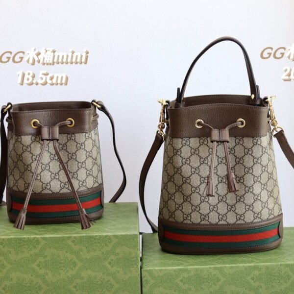 GG Ophidia GG Bucket Bag Mini GG Supreme Canvas - Bag