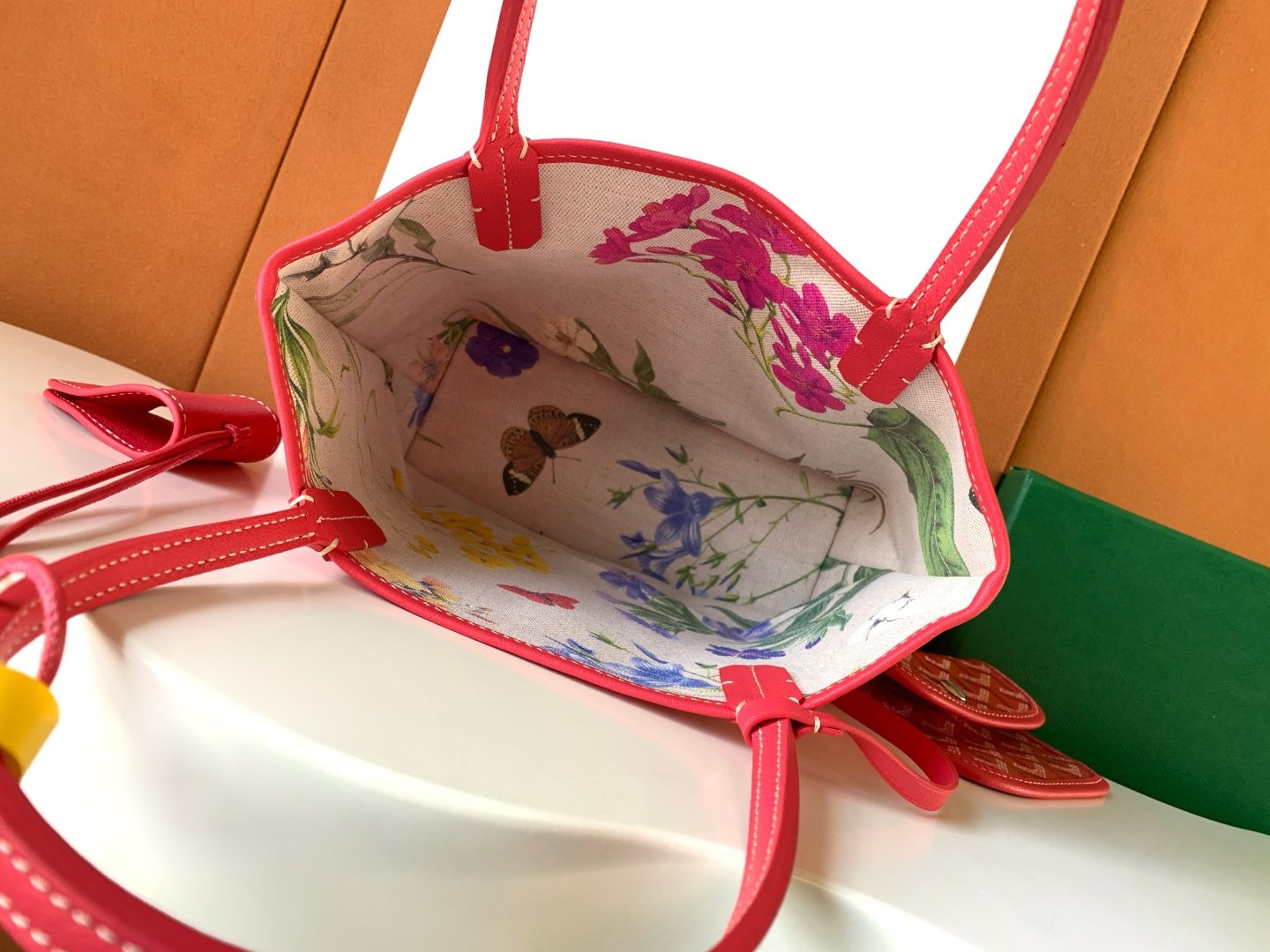 GYD Saint Louis PM Red GYDine Canvas - Bag - Image 6