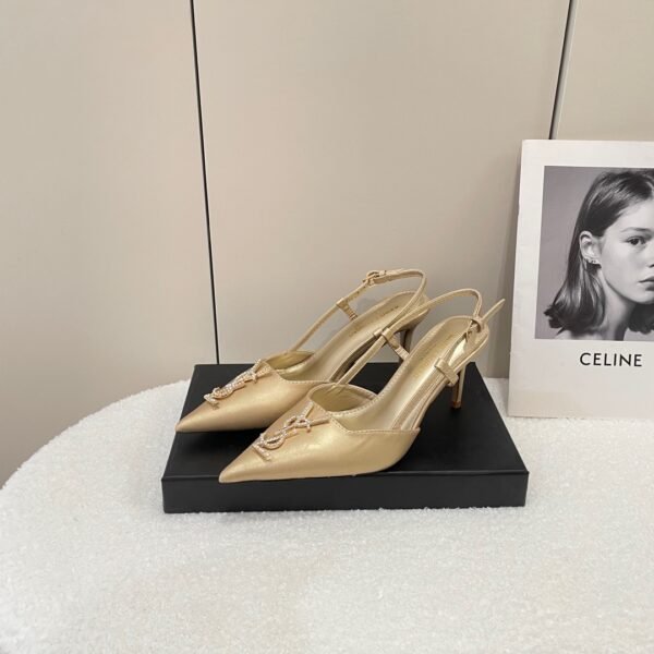 YSL Opyum Slingback Heels - Heels