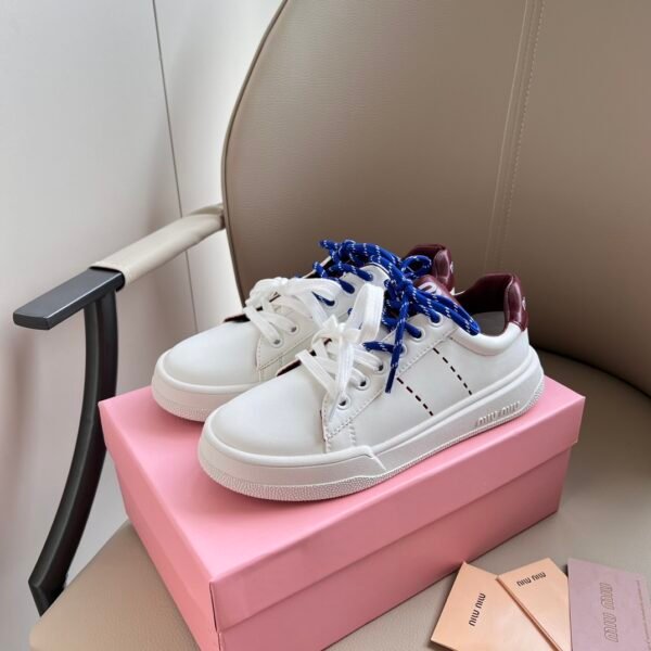 MIU Matelassé Sneakers White/Multicolor - Sneakers