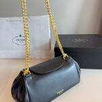 PR Cleo Shoulder Bag Black Leather – Bag