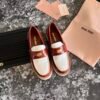 MIU Wedge Sole Loafers - Shoes