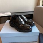 PR Brushed Leather Loafers – Shoes