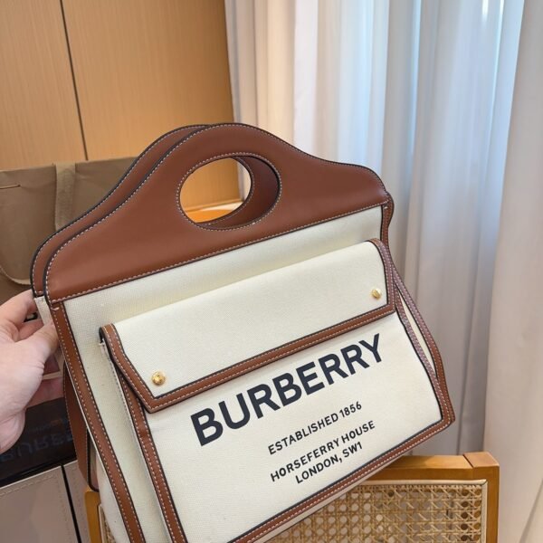 BBR Pocket Bag Canvas/Tan Leather - Bag