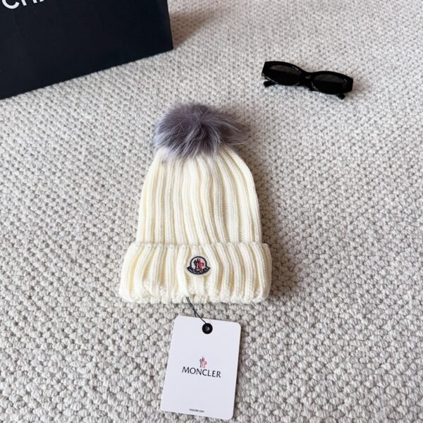 MCL Ribbed Wool Beanie - Hat