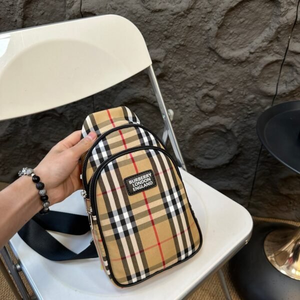 BBR Vintage Check Sonny Beige Check - Bag