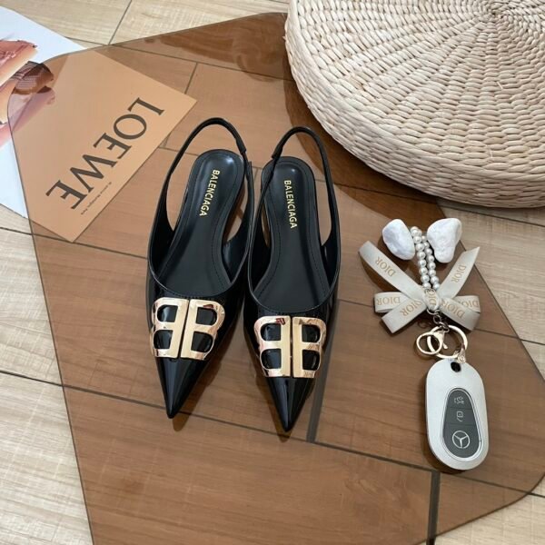 BAL Double B Slingback Pumps - Heels